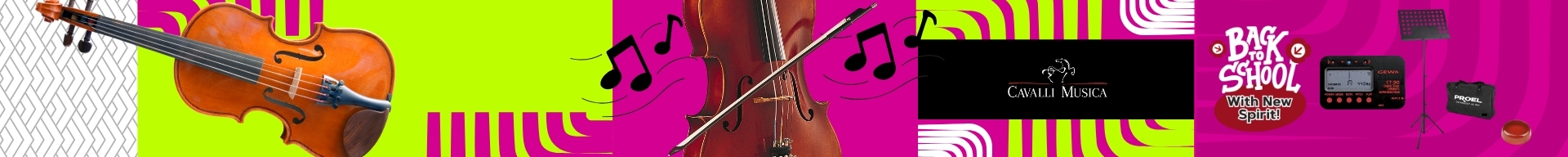 VIOLINI E VIOLONCELLI BACK TO SCHOOL VIOLINI E VIOLONCELLI BACK TO SCHOOL
