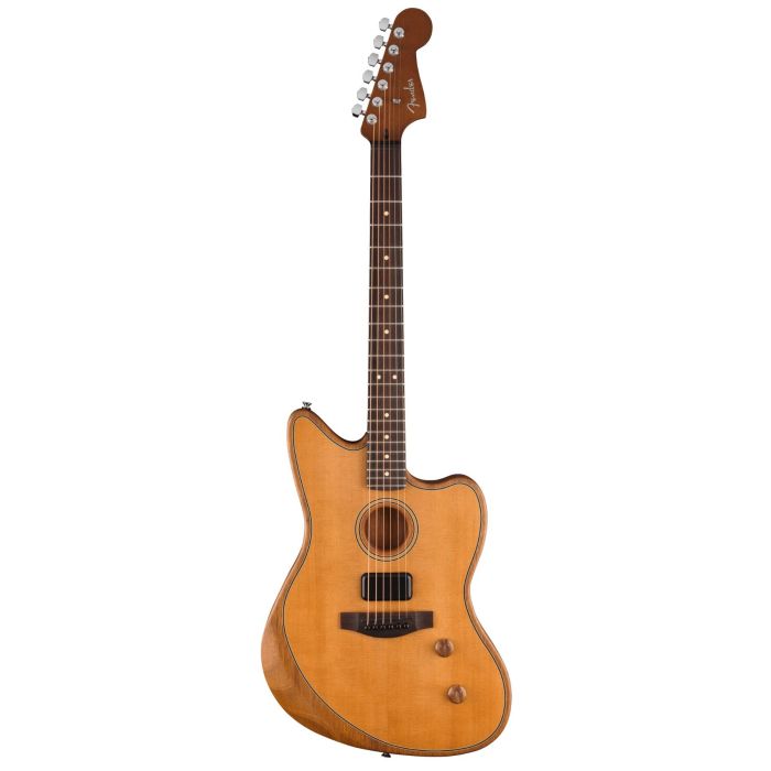 Fender Acoustasonic Standard Jazzmaster aged natural Chitarra Elettrica/Acustica main product photo