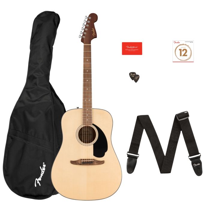 Kit Chitarra Acustica FENDER California Standard Redondo Pack Spruce Top Natural main product photo
