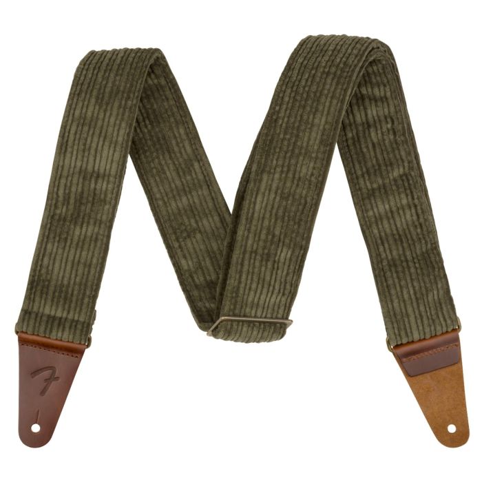 Fender Corduroy Guitar Strap Antique Olive main product photo
