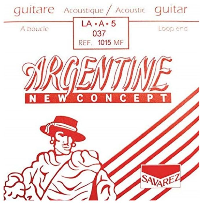 Corda Acustica Savarez 1015MF Argentine 037 LA-5 loop end main product photo