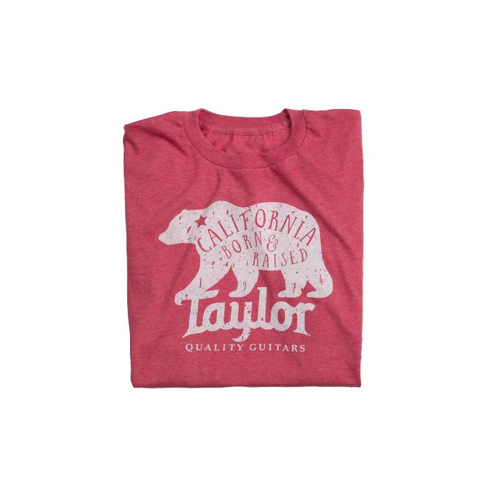 T-Shirt Taylor California Bear Heather Red M main product photo