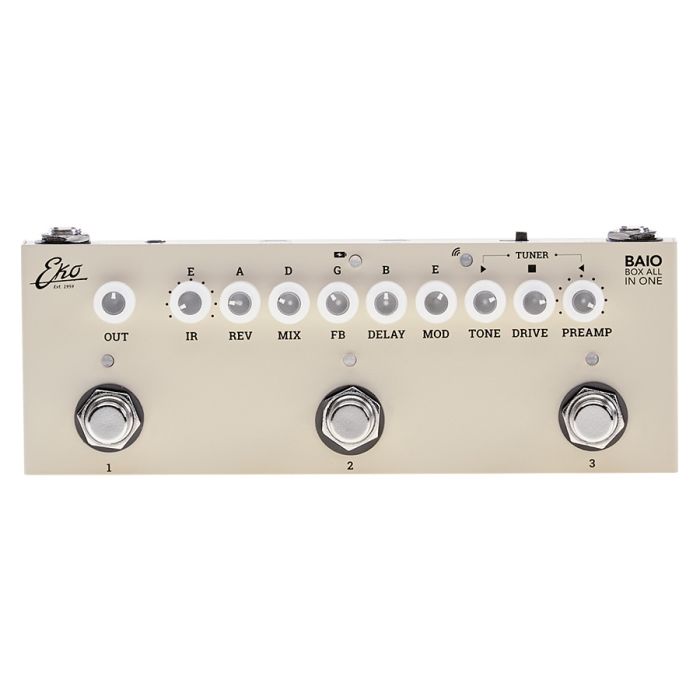 Multieffetto Chitarra Eko BAIO box all in one main product photo
