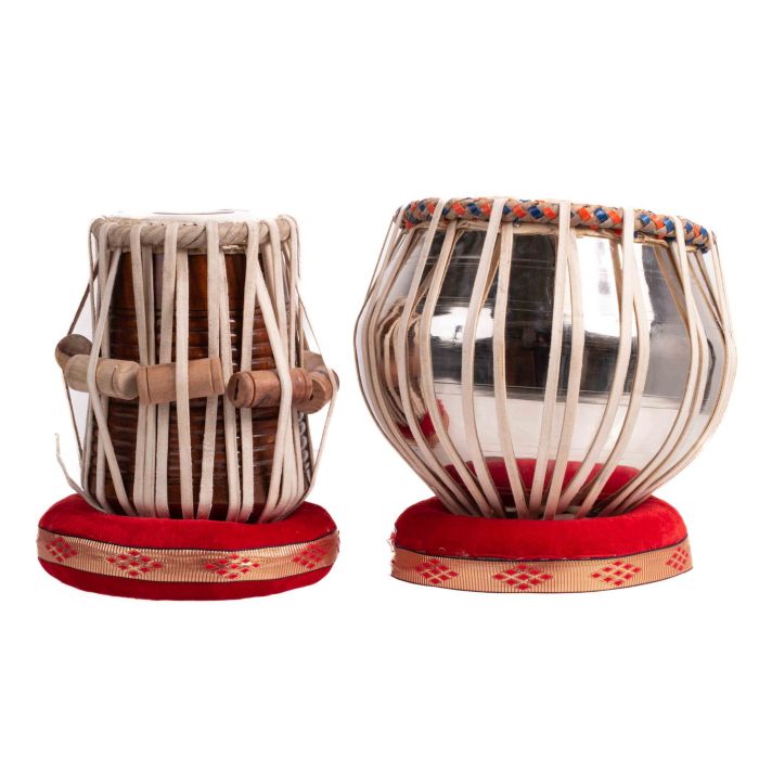Tabla Set professionale artigianale indiana con borsa main product photo