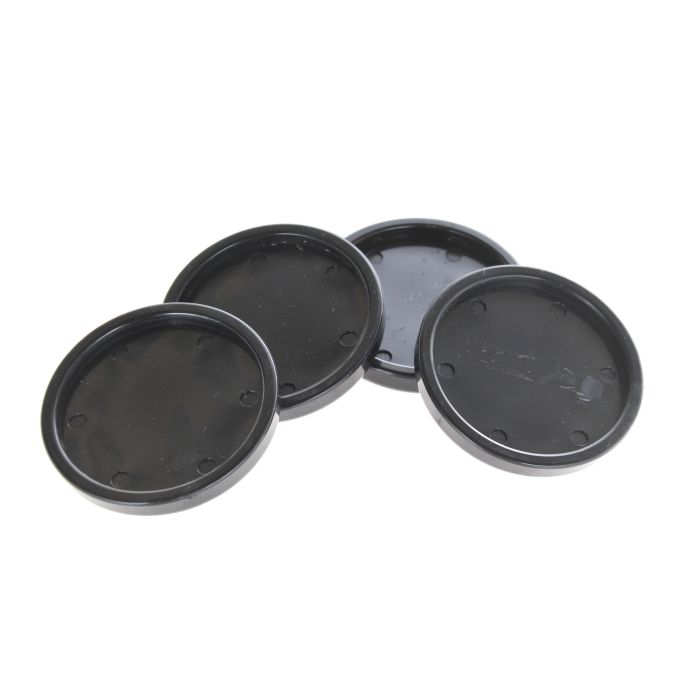 Isolatori per pianoforte 7cm plastica neri 4pz main product photo
