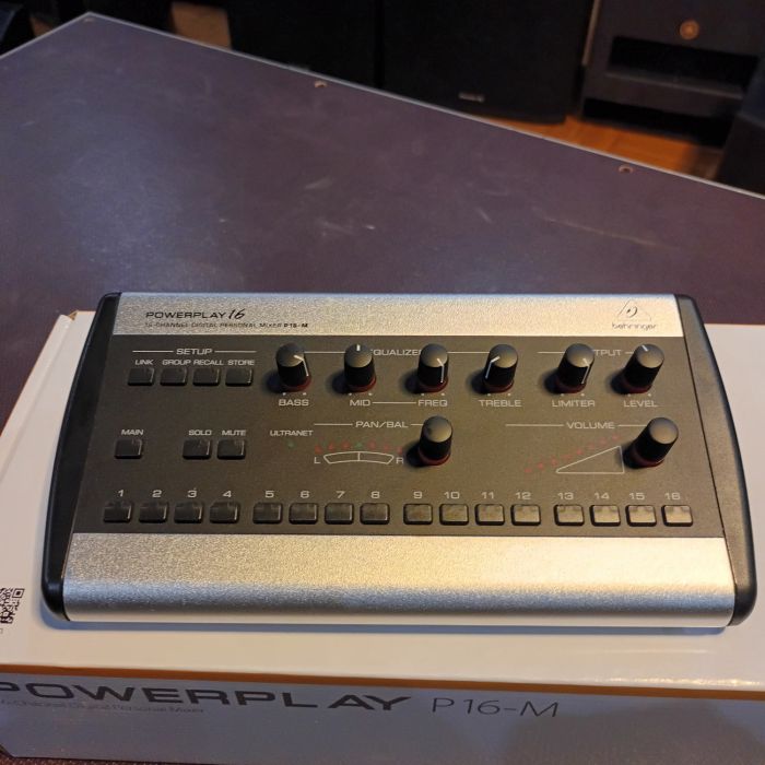 Mixer Personale Monitor BEHRINGER P16M per Cuffia USATO main product photo
