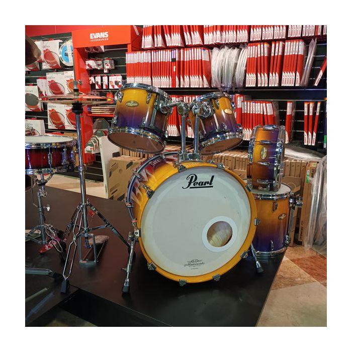 BATTERIA PEARL MASTERS WORKS BETULLA LACCATA 5PZ USATA main product photo