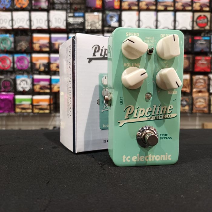 PEDALE CHITARRA TC ELECTRONIC PIPELIME TAP TREMOLO USATO main product photo