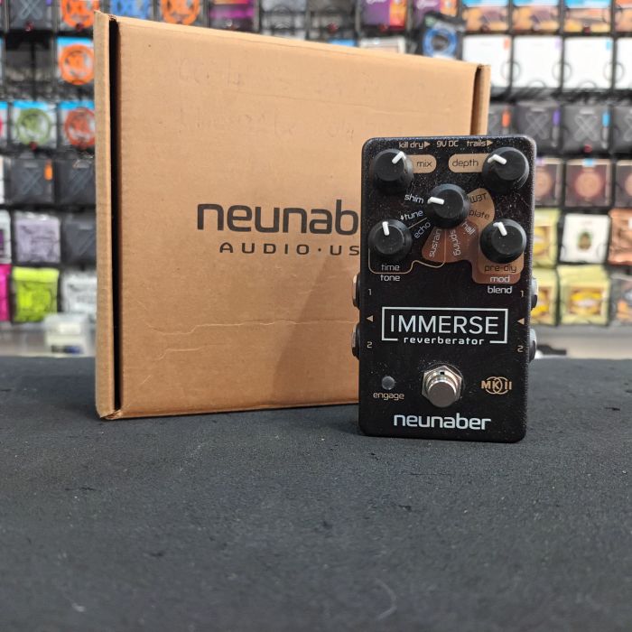PEDALE PER CHITARRA NAUNABER IMMERSE REVERBERATOR MKII USATO main product photo