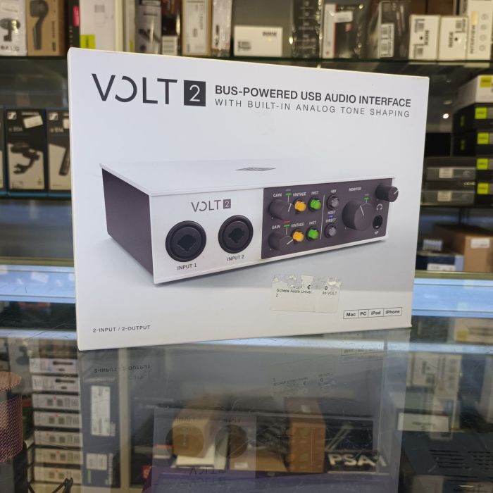 SCHEDA AUDIO UNIVERSAL AUDIO VOLT 2 1 GEN USATA main product photo