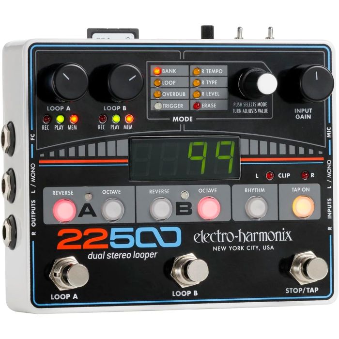 Electro Harmonix 22500 Dual Stereo Looper main product photo