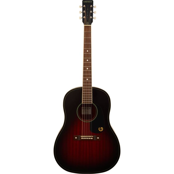 Gretsch Jim Dandy Dreadnought deep cherry burst Chitarra Acustica main product photo