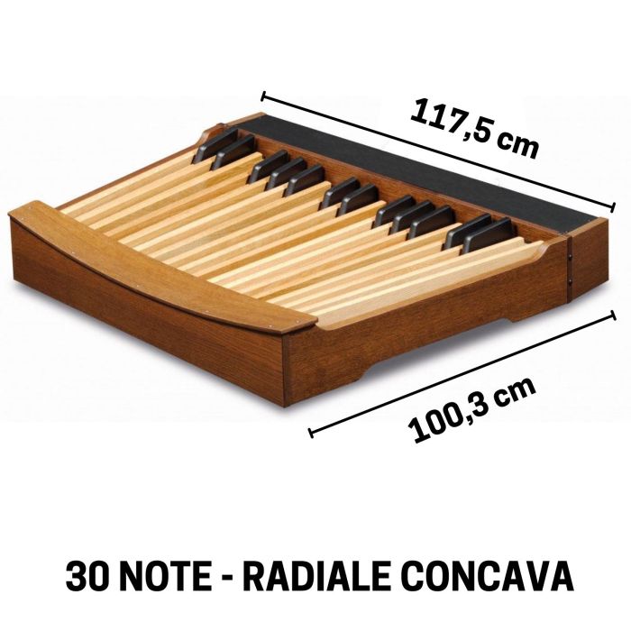 Viscount Pedaliera Midi 30 Note Radiale Concava main product photo