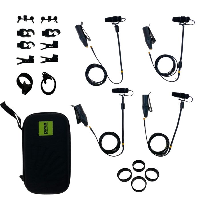 DPA 4099 Core Rock Touring Kit 4 microfoni main product photo
