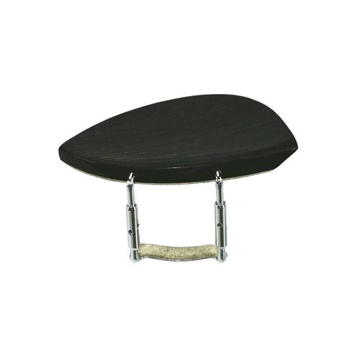 Mentoniera Violino 1/2 Flat laterale in ebano main product photo