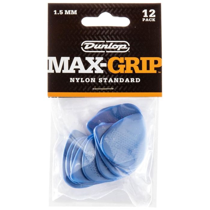Dunlop 449P1.5 Blister plettri Max Grip Standard 1.5mm 12pz main product photo