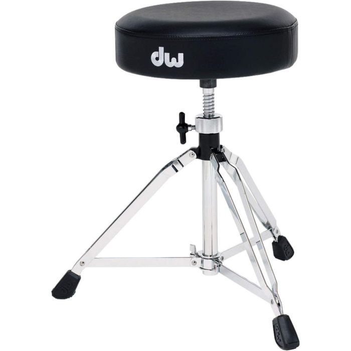 Sgabello Batteria DW-5100 Tondo Vite Nero Vinile main product photo