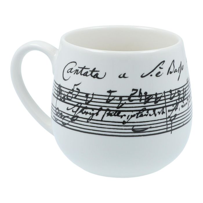 Tazza Musik-Boutique bianca con spartito di J.S.Bach Cantata main product photo