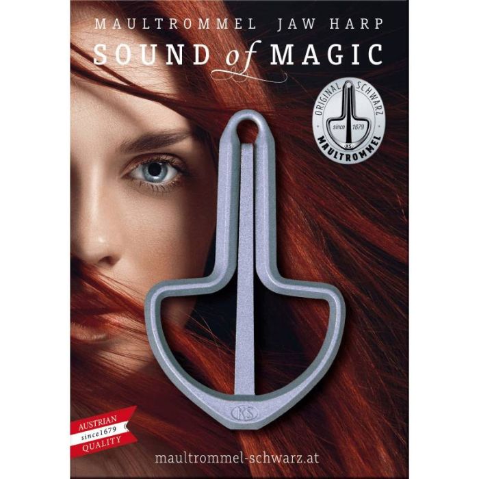 Scacciapensieri Maultrommel Schwarz Fun Harp 75mm n.12 blu main product photo
