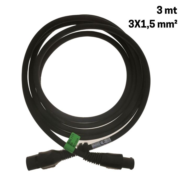 Prolunga Elettrica Powercon 3 mt DAP Audio 3x1,5mm2 main product photo