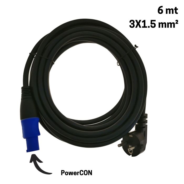 Cavo alimentazione PowerCON 6mt Dap Audio 3x1.5mm2 main product photo