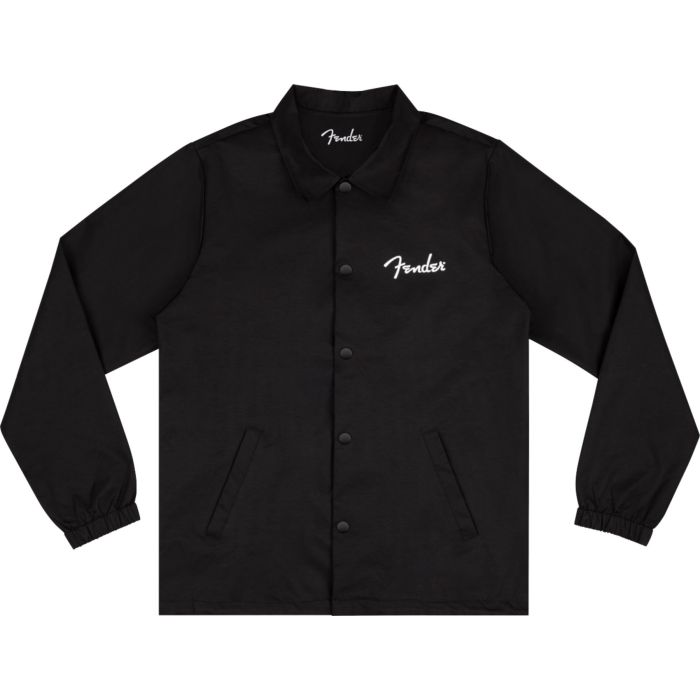 Giubbino Fender Spaghetti Logo Coaches Jacket Black L main product photo