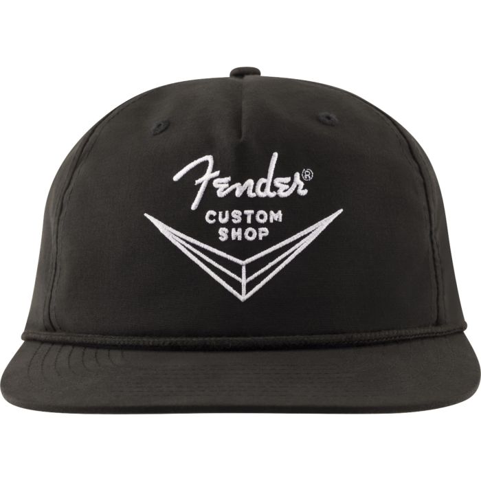 Fender Custom Shop Logo Hat Black One Cappello baseball main product photo
