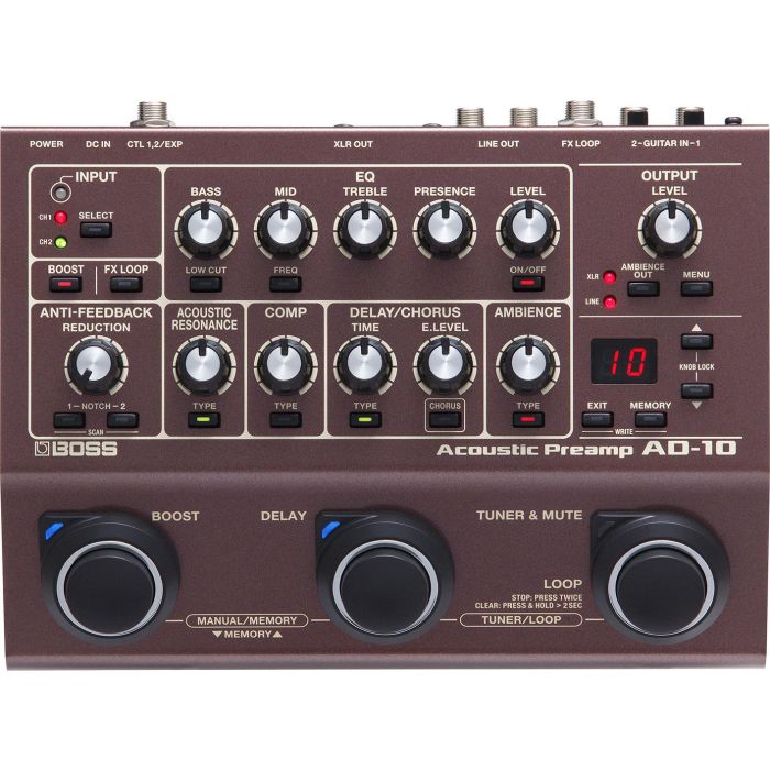Boss AD-10 Acoustic Preamp main product photo