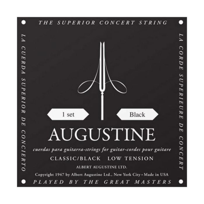 Corde Augustine chitarra classica black main product photo