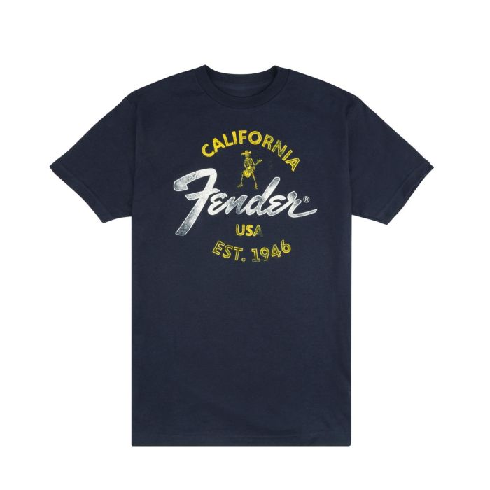 T-Shirt Fender Baja Blue L main product photo
