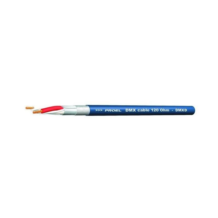 Cavo dmx Proel DMXD al mt.per connessione luci fari e teste mobili blu main product photo