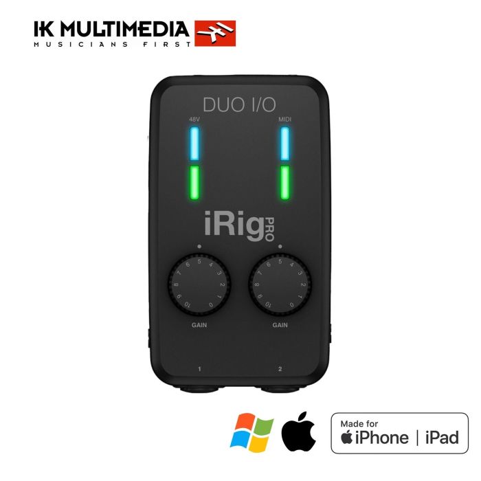 IK MULTIMEDIA IRIG PRO DUO I/O main product photo