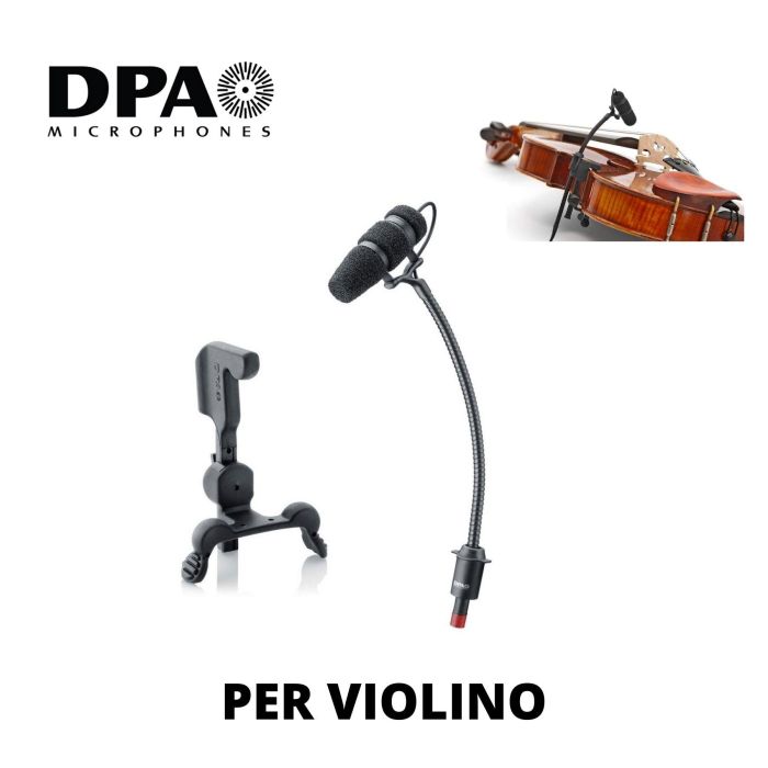 DPA 4099 per violino/viola/banjo/mandolino main product photo