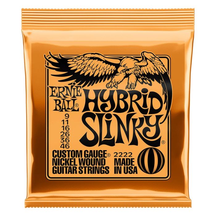 Corde elettrica Ernie Ball 2222 hybrid slinky nickel 9-46 main product photo