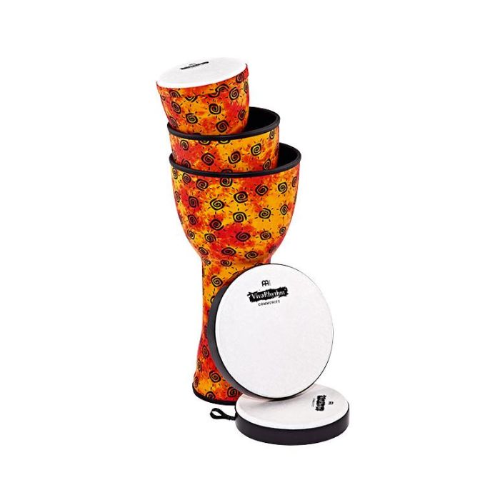 Set Djembe Meinl VivaRhythm Boom Pop Off 8+10+12" main product photo