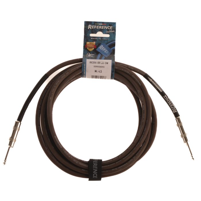 Cavo Jack/Jack 4,5 mt Reference marrone RIC01A-BR-JJ-SW main product photo