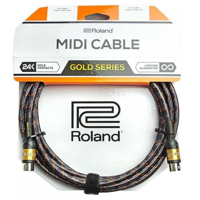 Cavo midi 3 mt Roland RMIDI-G10 Gold main product photo