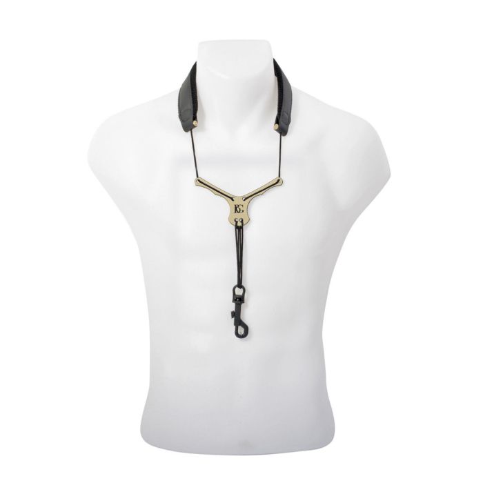 Tracolla sax alto/tenore/soprano BG S20YSH nero con moschettone plastica main product photo