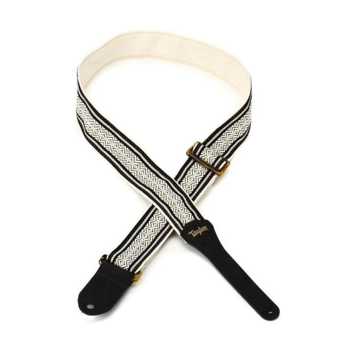 Tracolla chitarra Taylor A200-06 jacquard cotone black/white 5cm main product photo