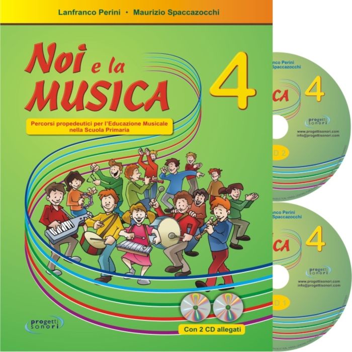 L. Perini M.Spaccazocchi Noi e La Musica Vol.4 Libro INSEGNANTE main product photo