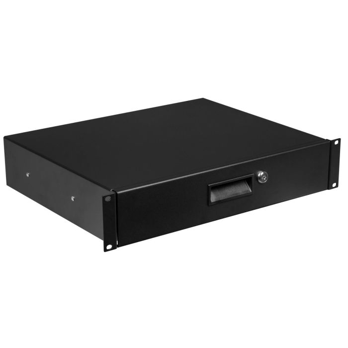 Proel ADRK2RD Cassetto 2U rack 19" in acciaio black main product photo