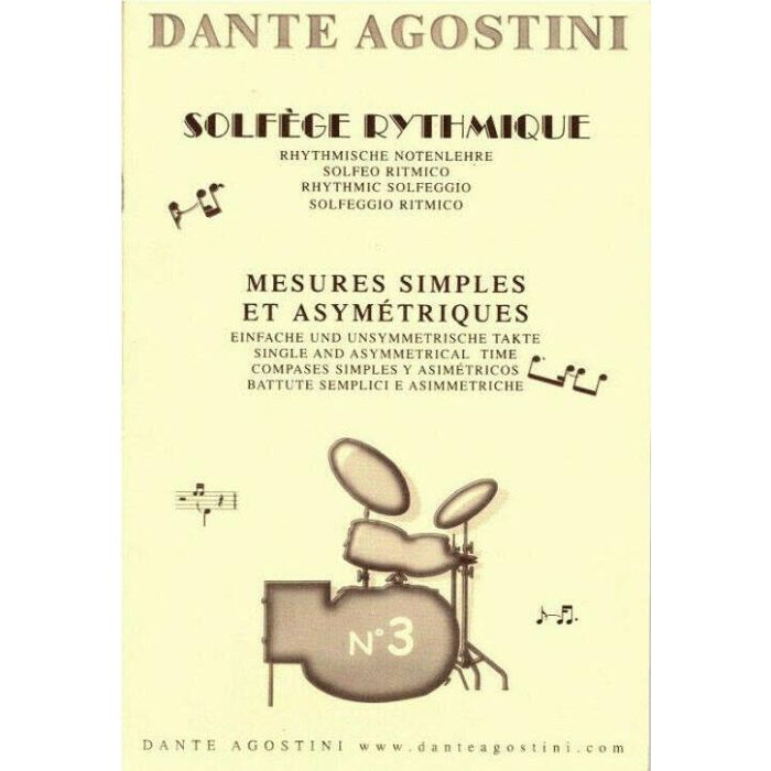D.Agostini Solfeggio Ritmico Vol.3 main product photo