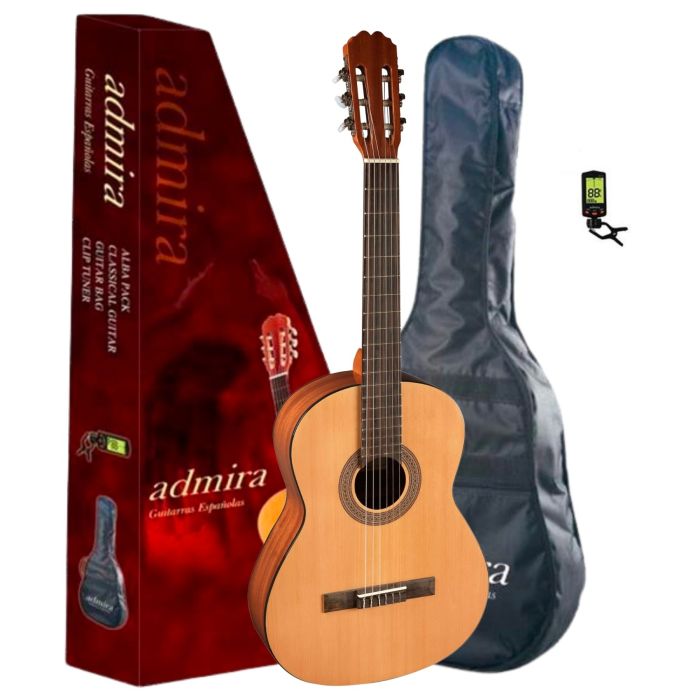 Kit Chitarra Classica 4/4 Admira ALBA con accessori main product photo