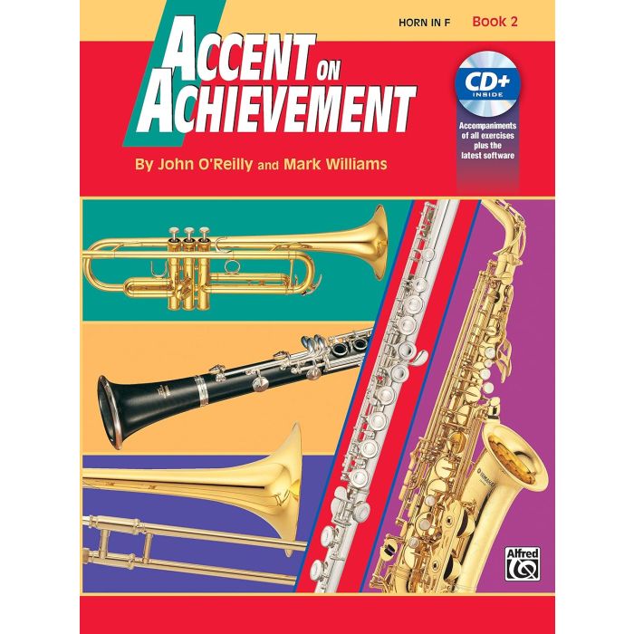 Accent on Achievement, Book 2 F Horn Mark Williams Book + Cd main product photo