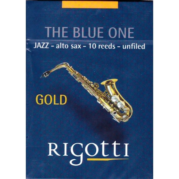 Ance Sax Alto Rigotti Gold n.3 S Strong 10pz main product photo