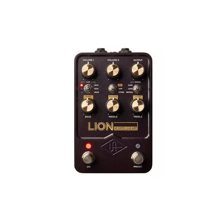 Universal Audio UAFX LION 68 Super Lead Amp main product photo