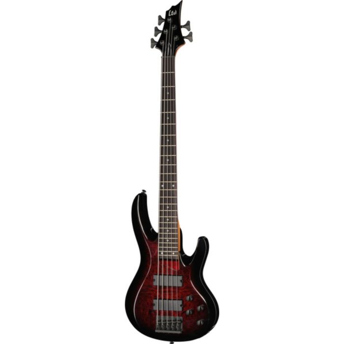 ESP LTD B-205DX red burst Basso Elettrico 5 corde main product photo