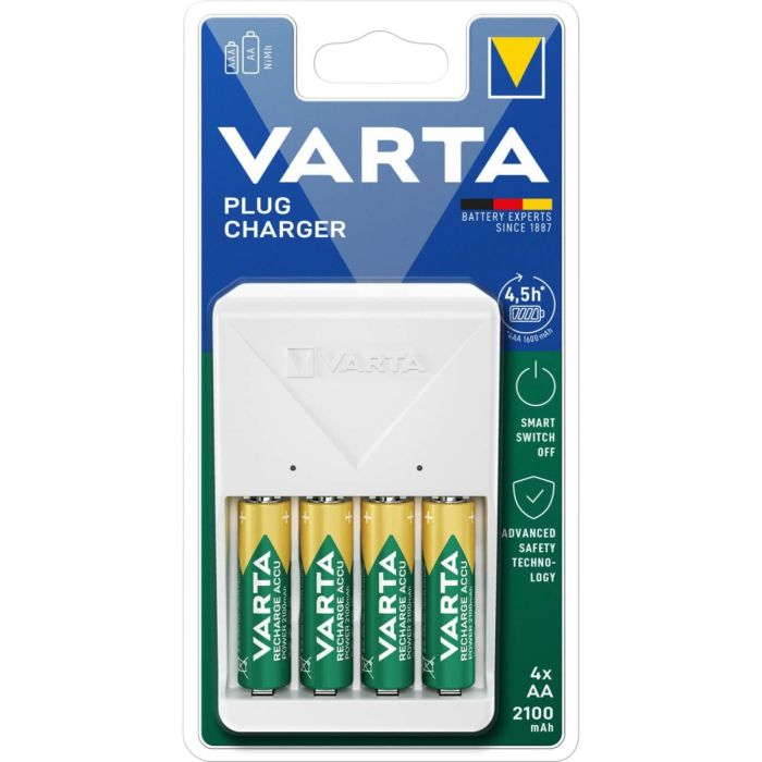 Varta Plug Charger e blister 4 AA Caricatore main product photo