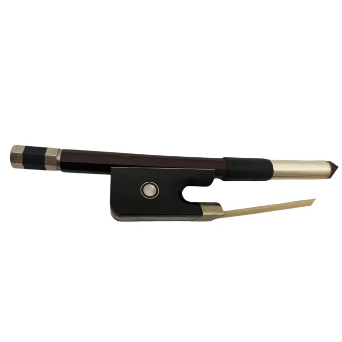 Archetto Contrabbasso Francese 1/4 Yibo Legno Brasile, ottagonale, crini naturali main product photo