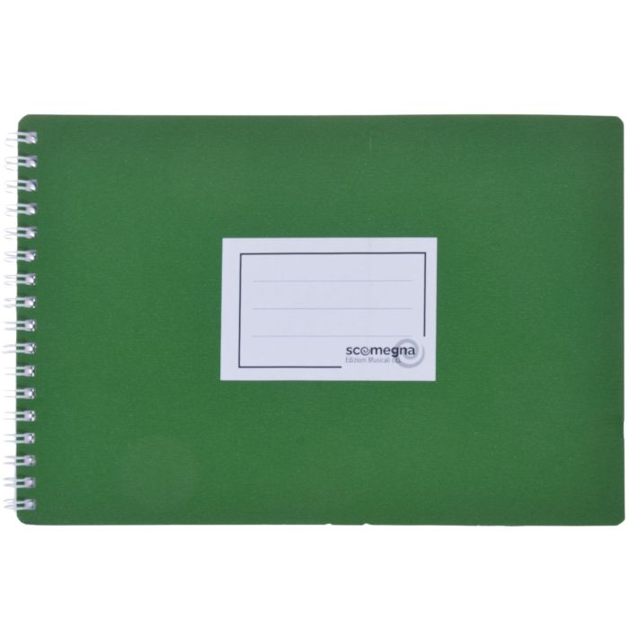Libretto banda Scomegna 15 buste 22,5x15cm verde 202gr main product photo